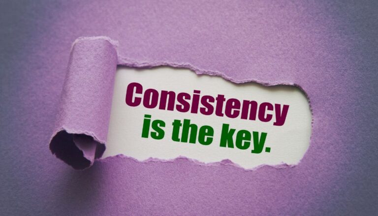 Consistency Is The Key